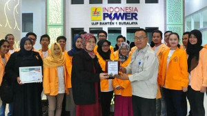 Kunjungan industri Hima Teka Universitas Jayabaya ke P.T Indonesia Power UJP